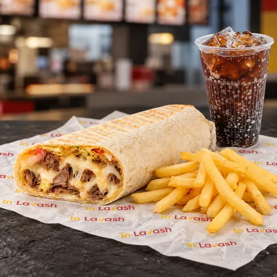 Lavash cheese combo